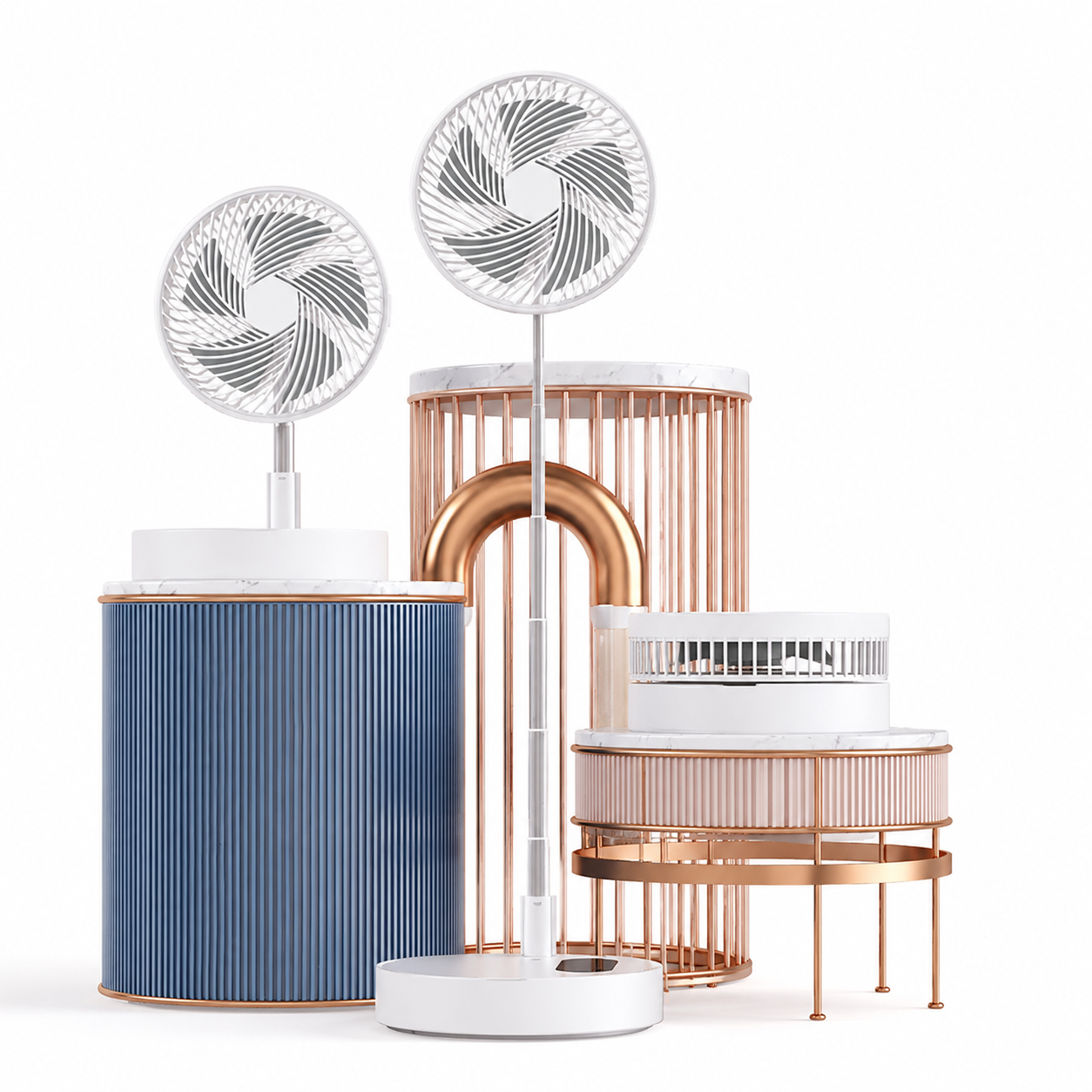 Retractable Mini USB Fan