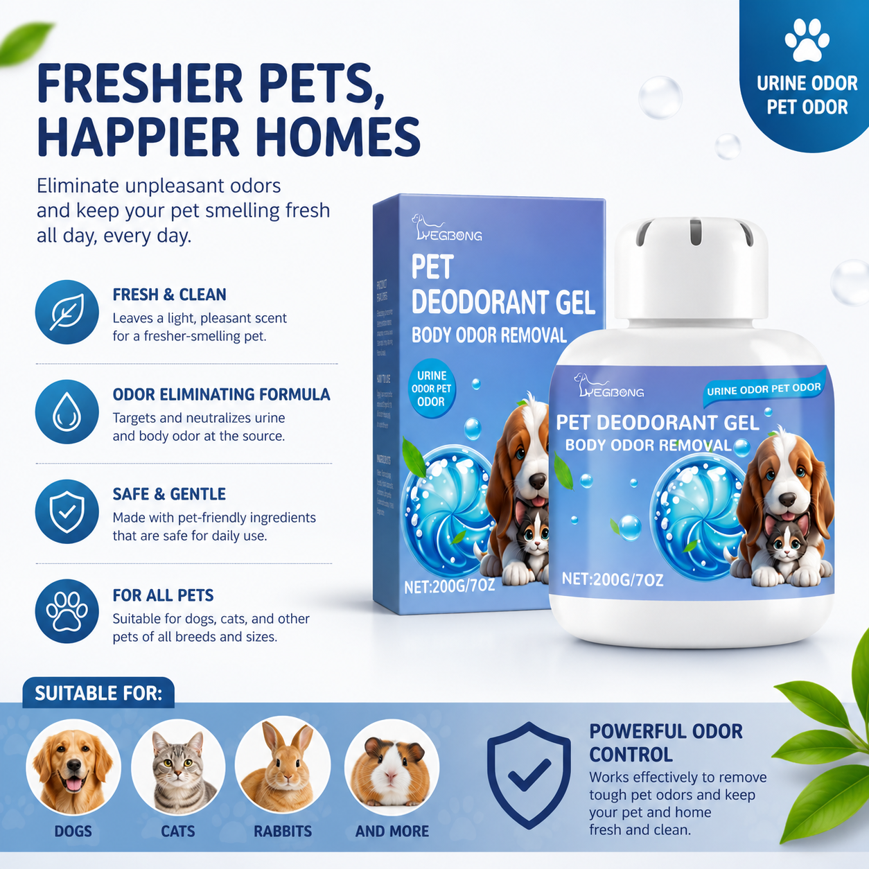 Pet Odor Eliminator & Air Freshener
