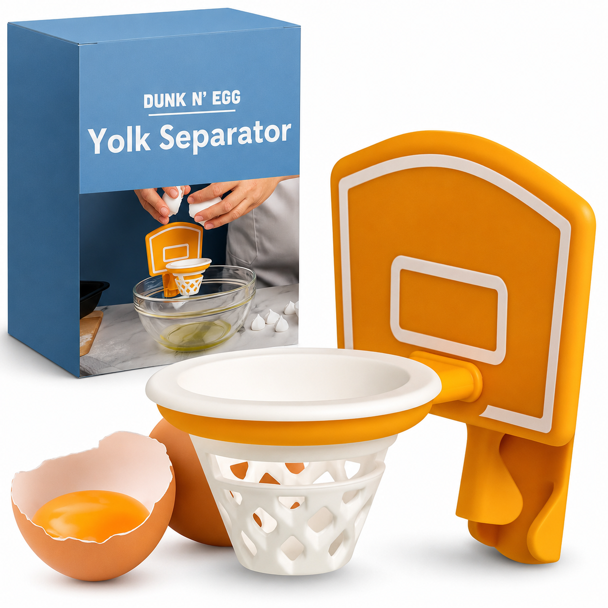 Basketball Hoop Egg Separator