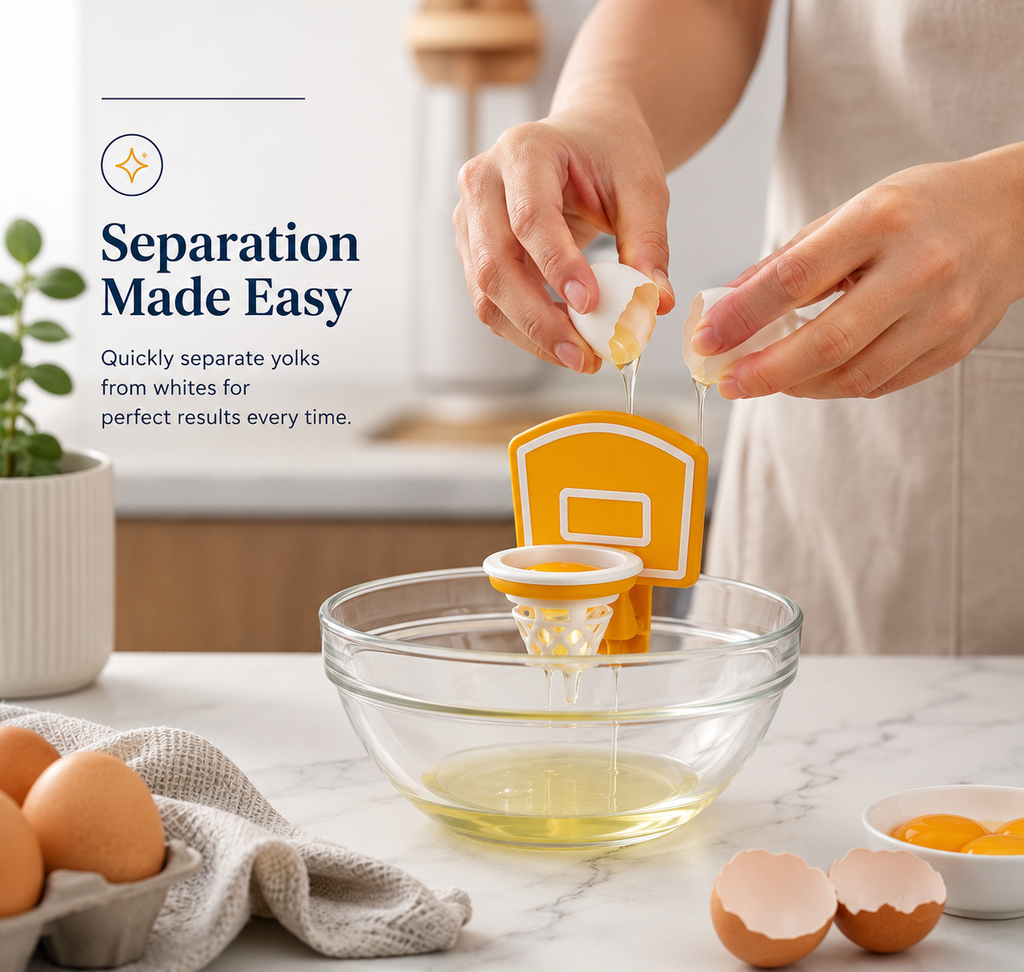 Basketball Hoop Egg Separator