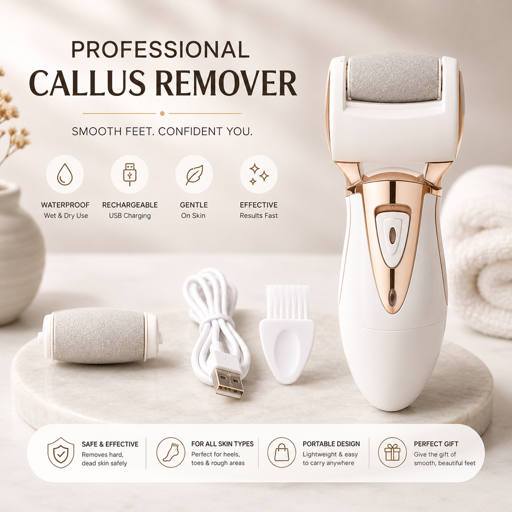 USB Rechargeable Foot Scrubber